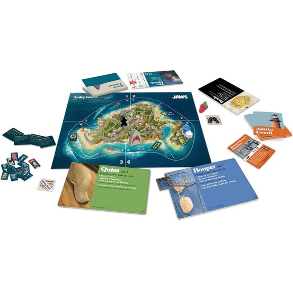 Ravensburger Jaws Board Game for Age 12 and Up - A Game of Strategy and Suspense - Picture 6 of 6